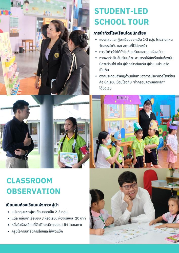 Student-Led School Tour / Classroom Observation